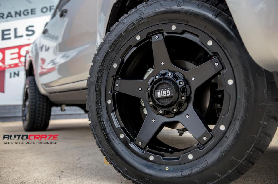 FORD RANGER GD04 MATTE BLACK